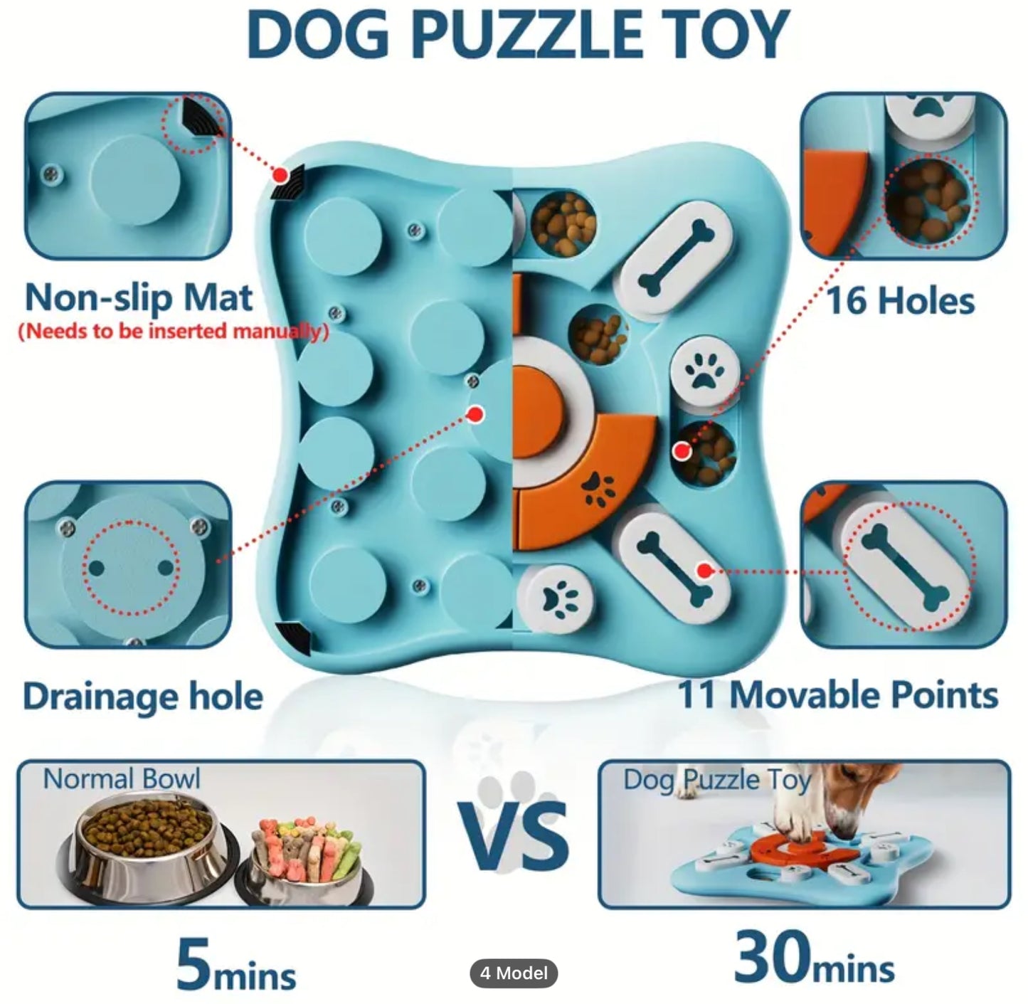 Dog Puzzle Toy™ – Interactief Voerspel voor Slimme en Gelukkige Honden