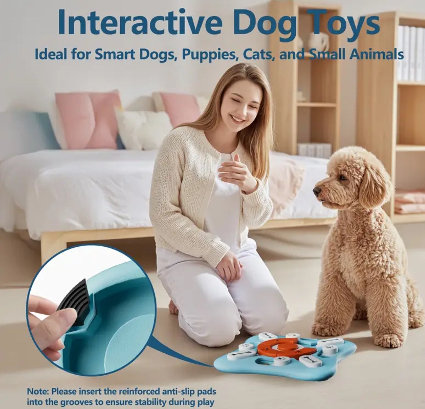 Dog Puzzle Toy™ – Interactief Voerspel voor Slimme en Gelukkige Honden