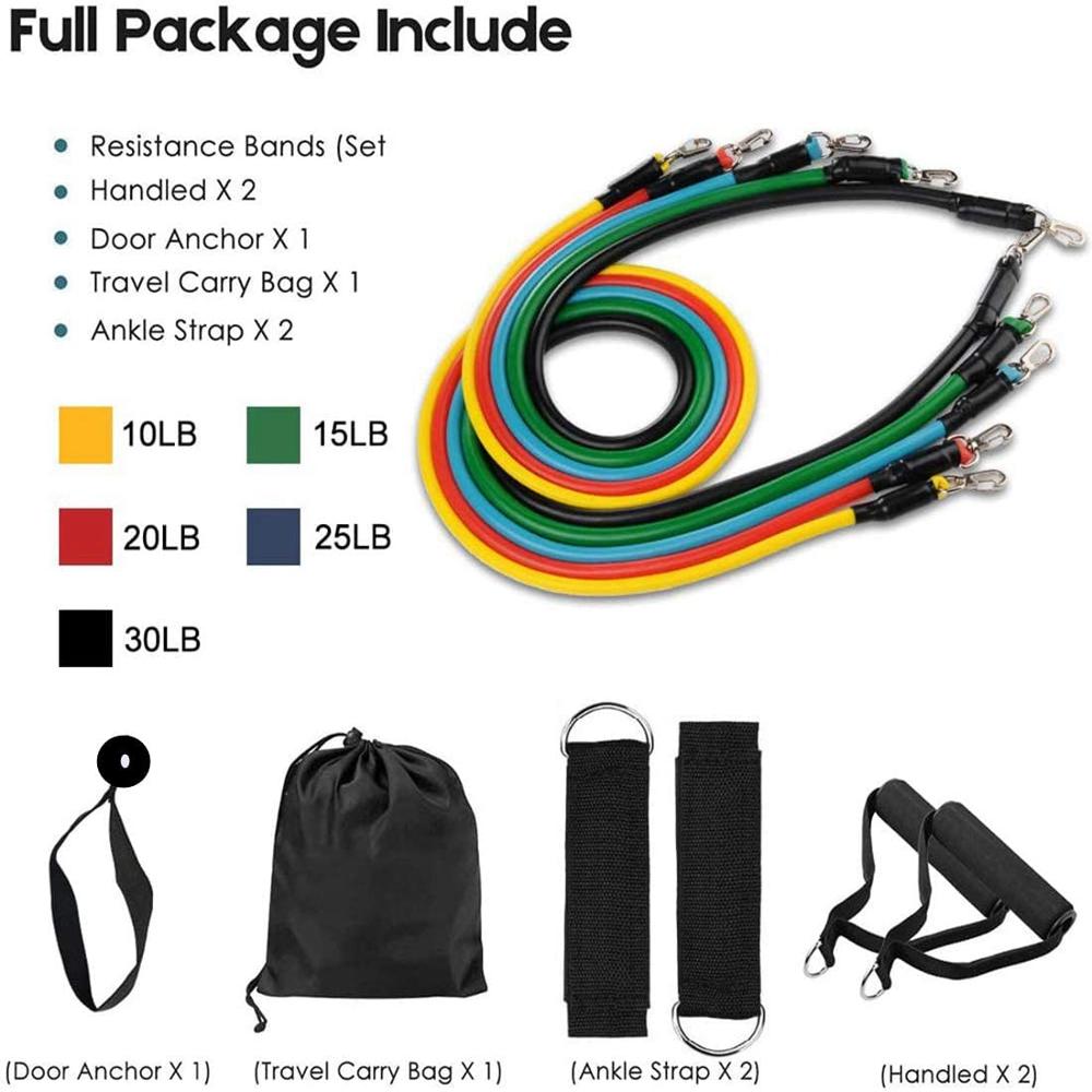 PowerResistance™ Trainingsset – 11-delig Home Gym