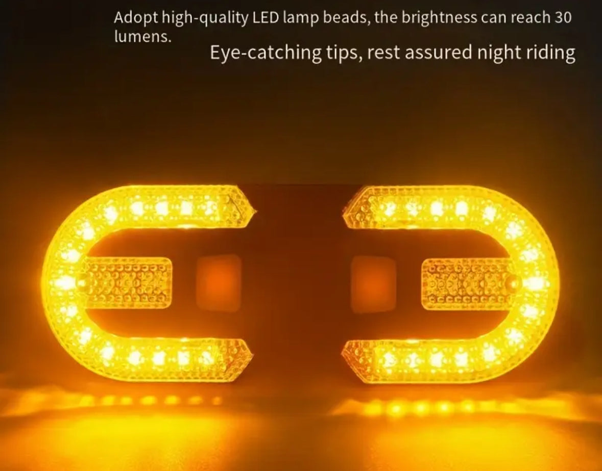Smart LED Richtingaanwijzer™ – Veilig en Zichtbaar op de Fiets