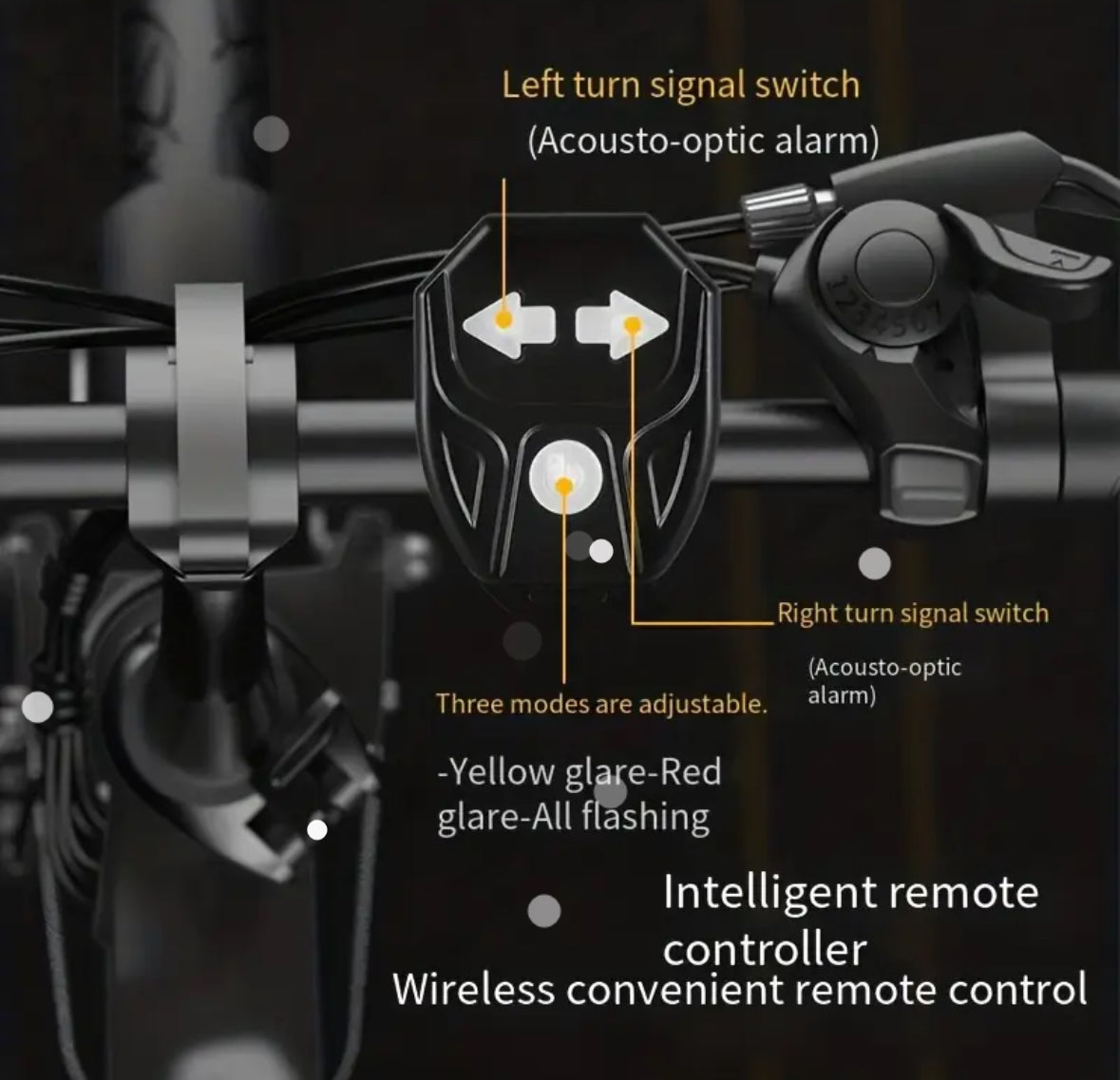 Smart LED Richtingaanwijzer™ – Veilig en Zichtbaar op de Fiets